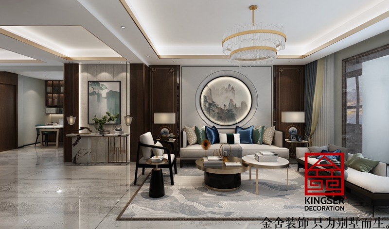 榮盛華府178中式風(fēng)格效果圖