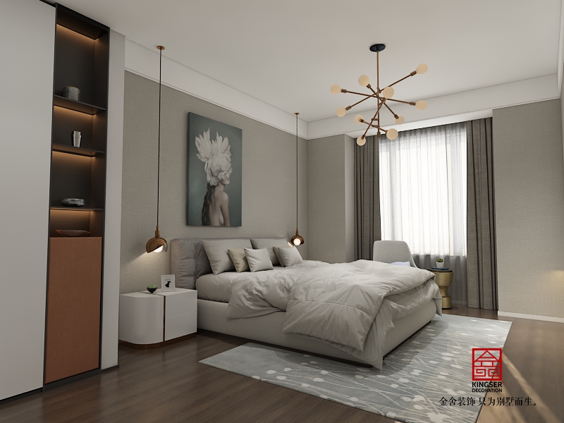 榮盛華府178現(xiàn)代風格效果圖