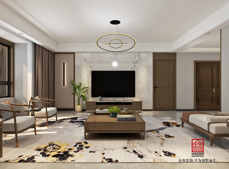 榮盛華府168中式風格效果圖