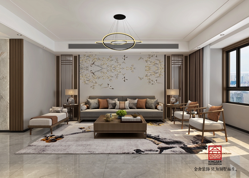 榮盛華府168中式風格效果圖