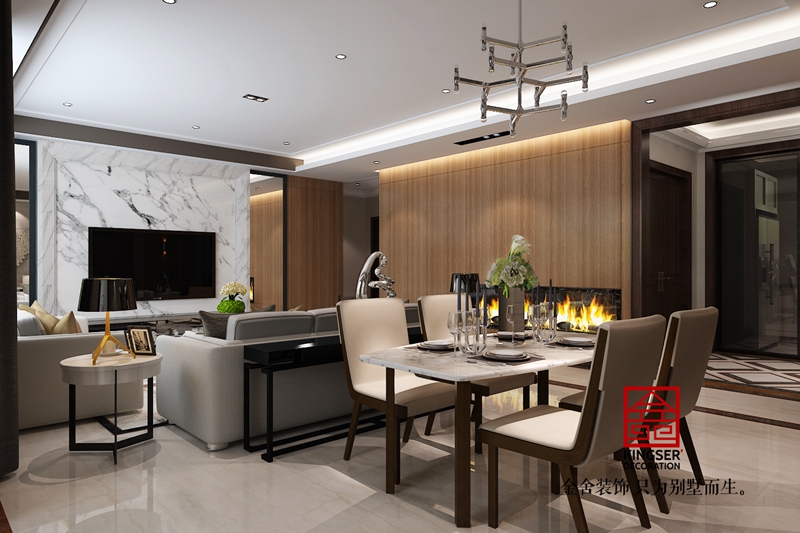 國賓壹號160平米現(xiàn)代風格設計效果圖