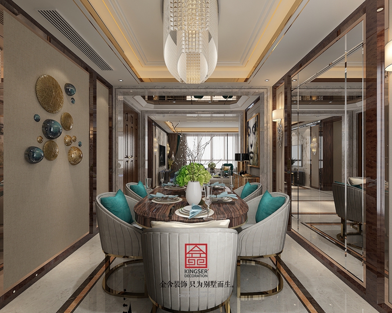 天山九峰290平港式風(fēng)格設(shè)計(jì)效果圖