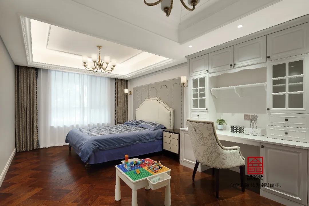 金舍裝飾御河上院220平歐式風格實景作品