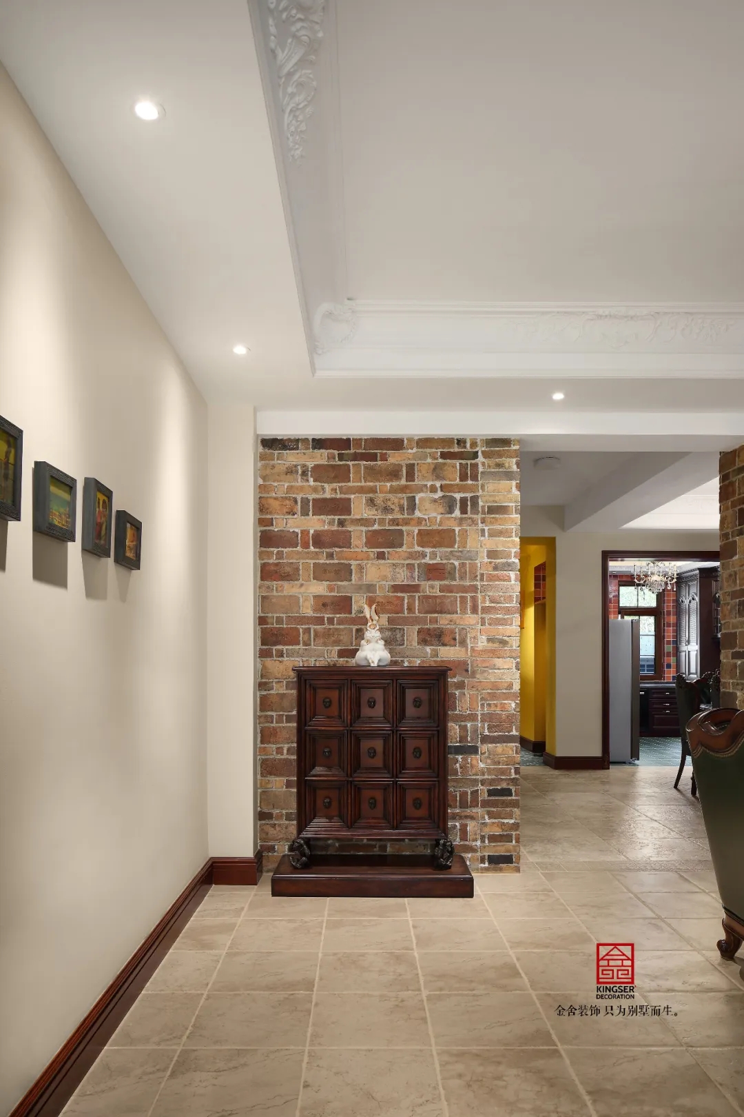 金舍裝飾上山間400平美式風(fēng)格實景作品