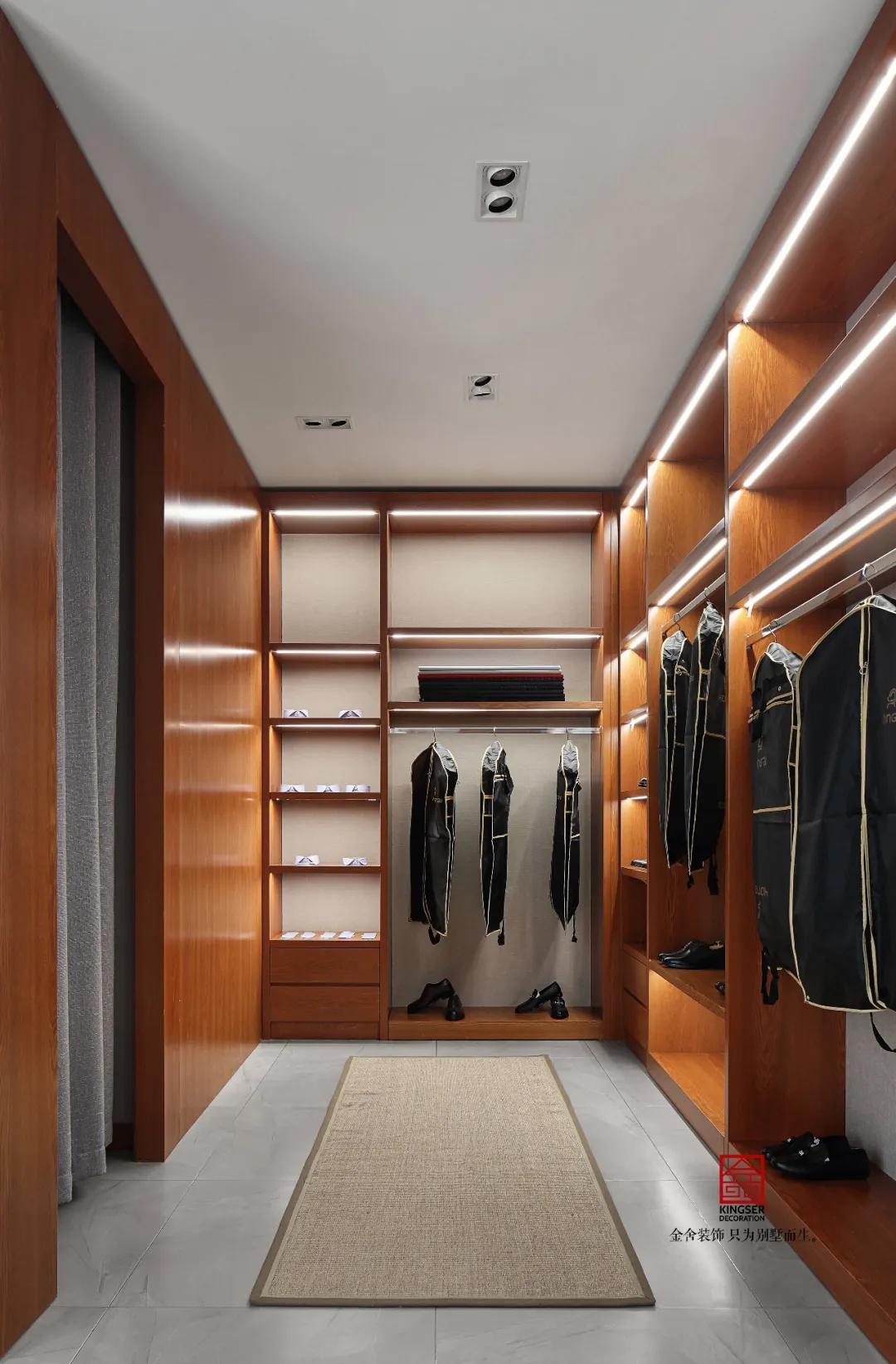 金舍裝飾服裝店工裝500平北歐風(fēng)格實景案例