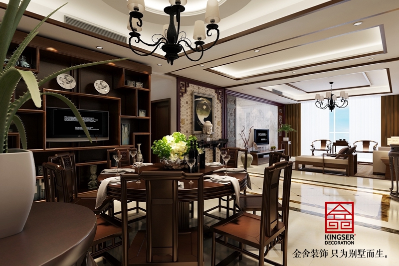 同祥城160中式風格效果圖