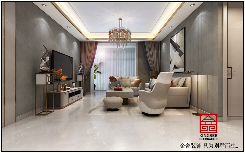 翰林甲第156現(xiàn)代輕奢效果圖