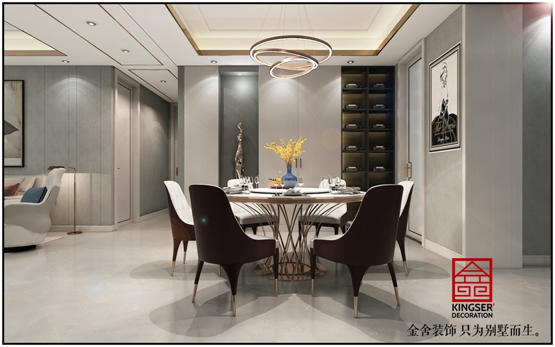 翰林甲第156現(xiàn)代輕奢效果圖