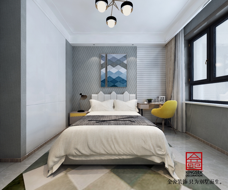 榮盛華府190現(xiàn)代輕奢效果圖