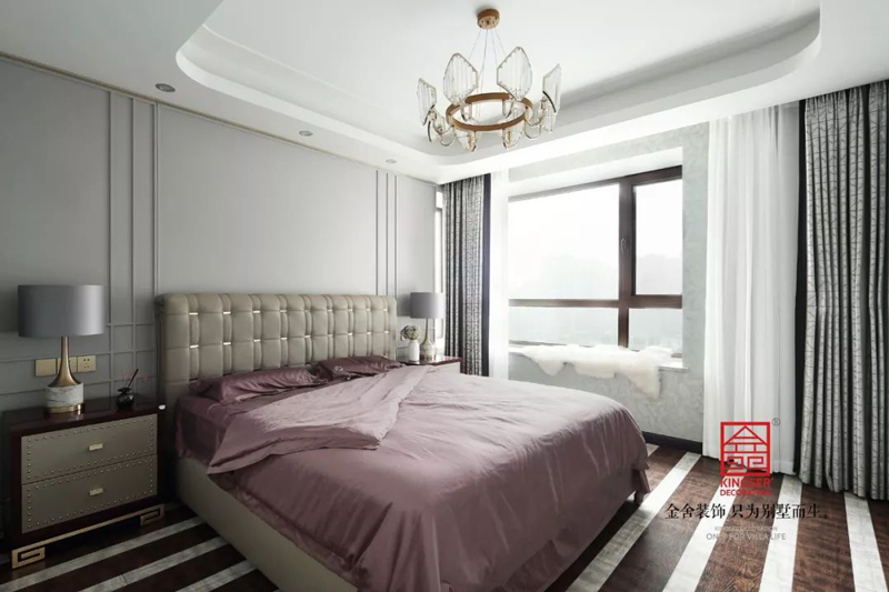 德賢公館160㎡輕奢風(fēng)格家裝設(shè)計(jì)實(shí)景圖