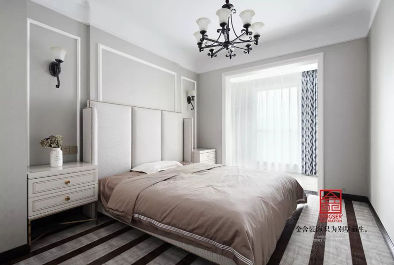 德賢公館160㎡輕奢風(fēng)格家裝設(shè)計(jì)實(shí)景圖