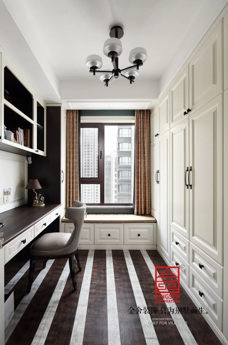 德賢公館160㎡輕奢風(fēng)格家裝設(shè)計(jì)實(shí)景圖