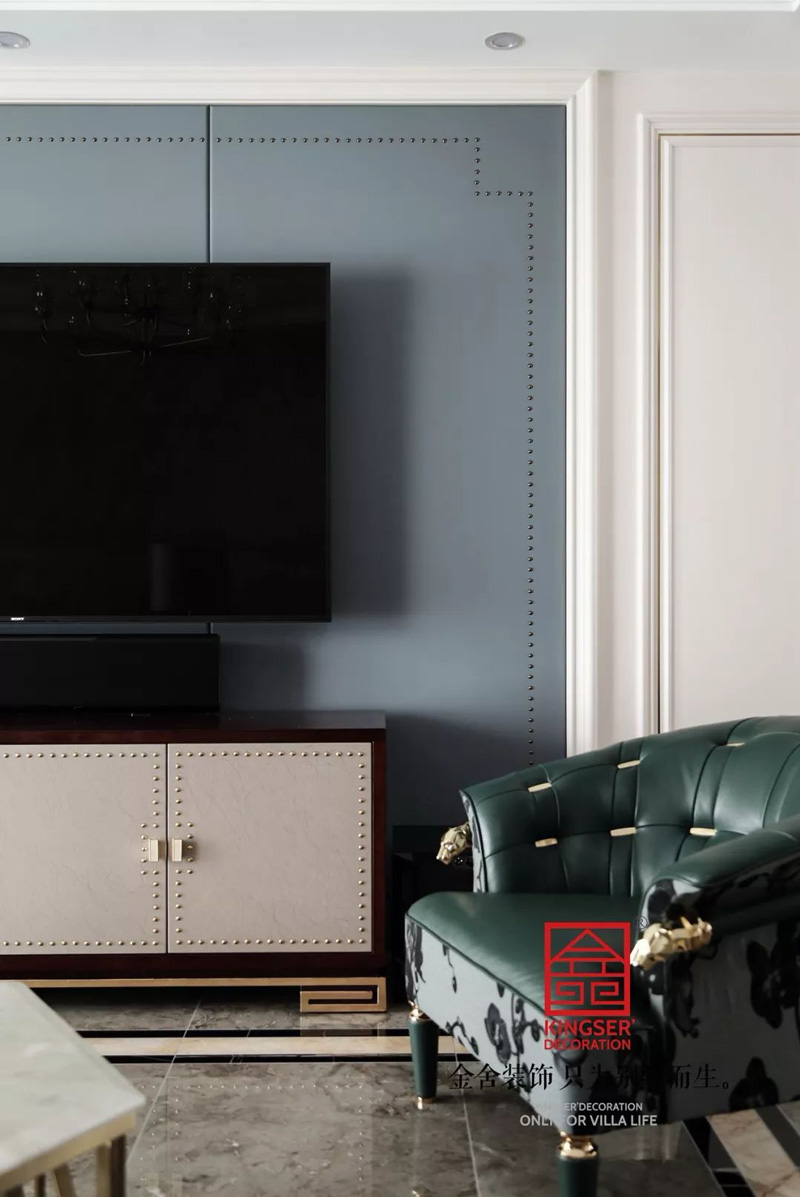 德賢公館160㎡輕奢風(fēng)格家裝設(shè)計(jì)實(shí)景圖