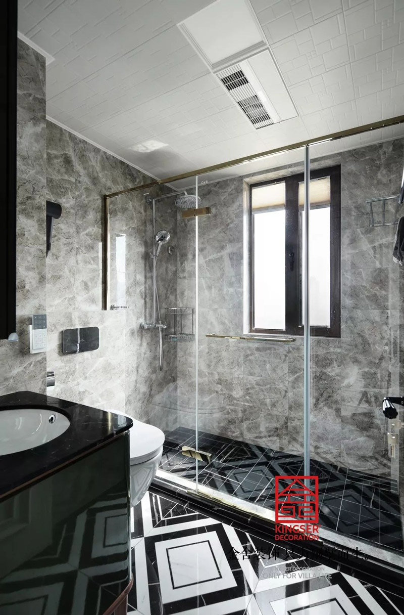 德賢公館160㎡輕奢風(fēng)格家裝設(shè)計(jì)實(shí)景圖