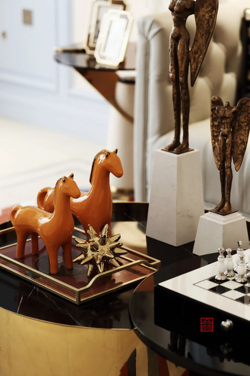 天海容天下樣板間137㎡美式風(fēng)格實(shí)景圖