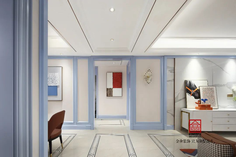 天海容天下樣板間137㎡美式風(fēng)格實(shí)景圖