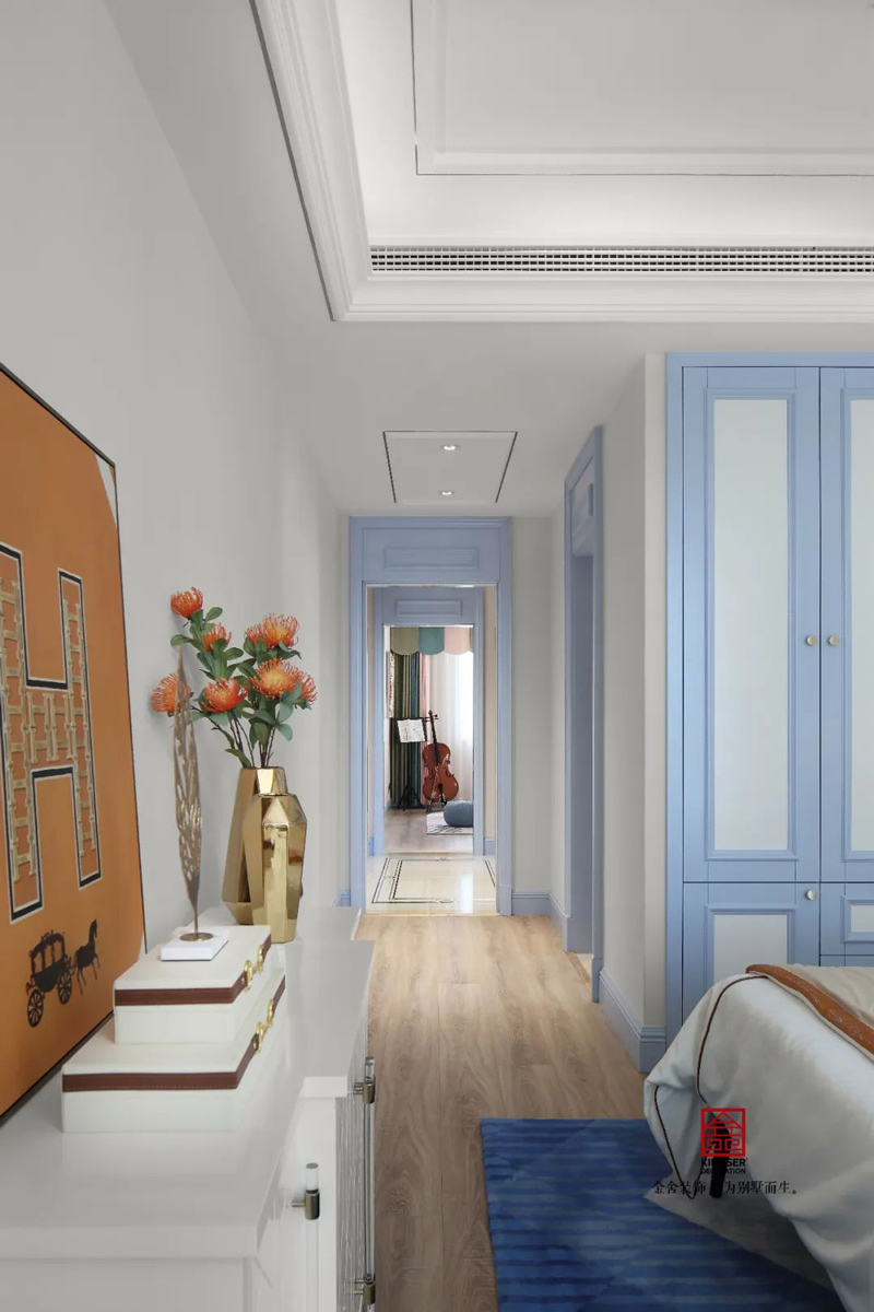 天海容天下樣板間137㎡美式風(fēng)格實(shí)景圖