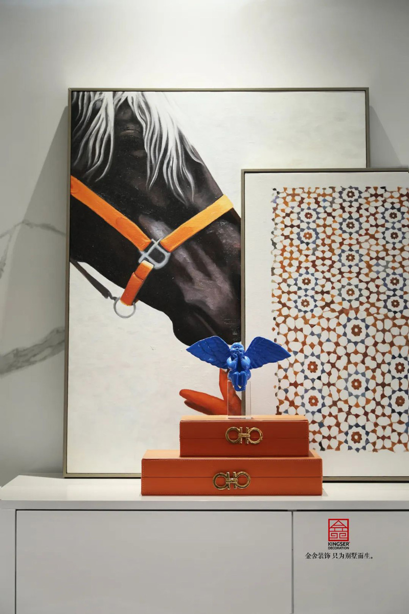 天海容天下樣板間137㎡美式風(fēng)格實(shí)景圖