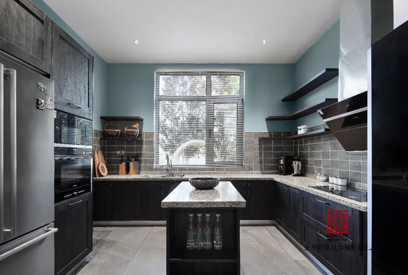 山水清音500㎡新中式風(fēng)格別墅裝修實(shí)景圖