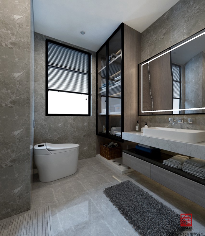 融創(chuàng)中心180平現(xiàn)代輕奢風(fēng)格案例