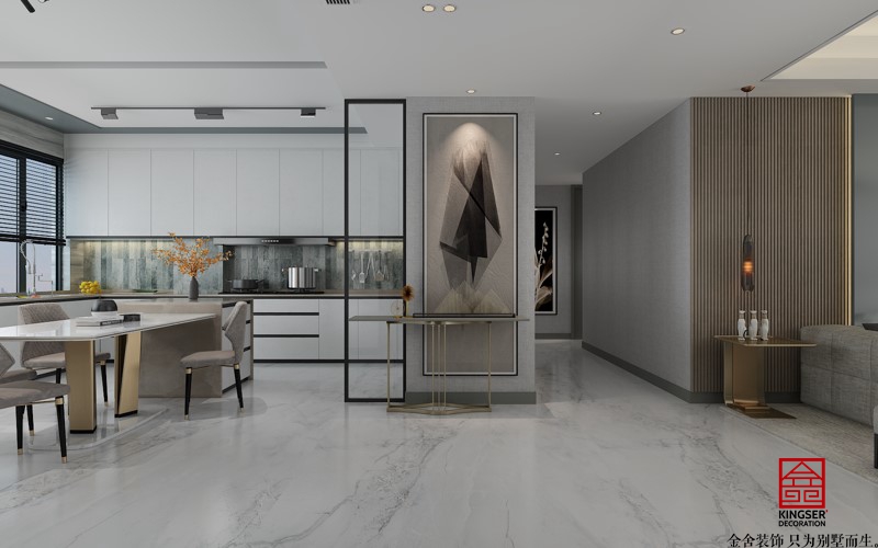 融創(chuàng)中心217平現(xiàn)代簡約風(fēng)格案例