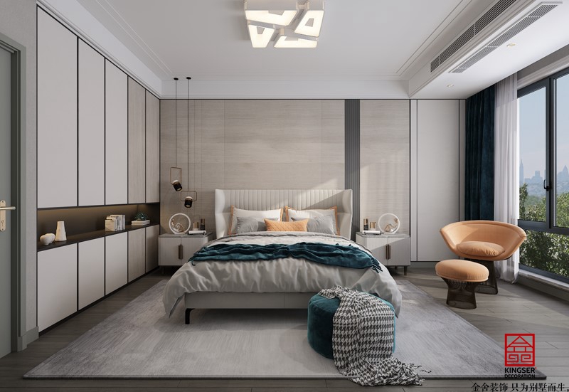 融創(chuàng)中心217平現(xiàn)代簡約風(fēng)格案例