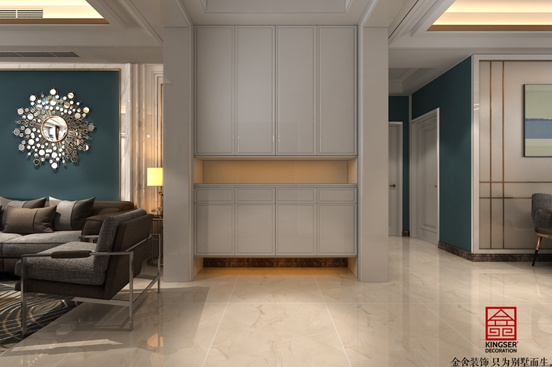 融創(chuàng)中心155平現(xiàn)代輕奢風(fēng)格案例