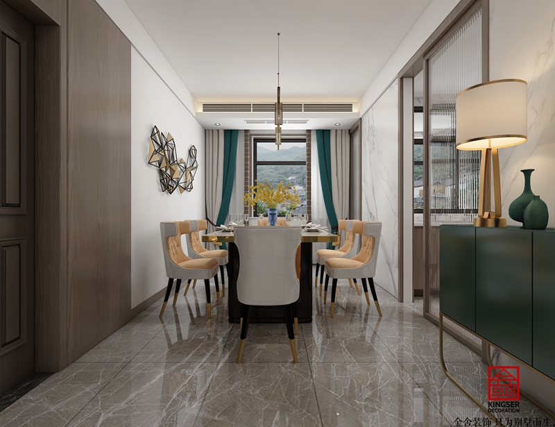 融創(chuàng)中心217平輕奢風(fēng)格案例