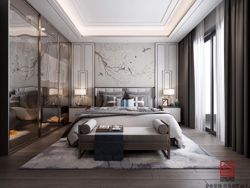 龍湖天宸原著200平新中式風(fēng)格