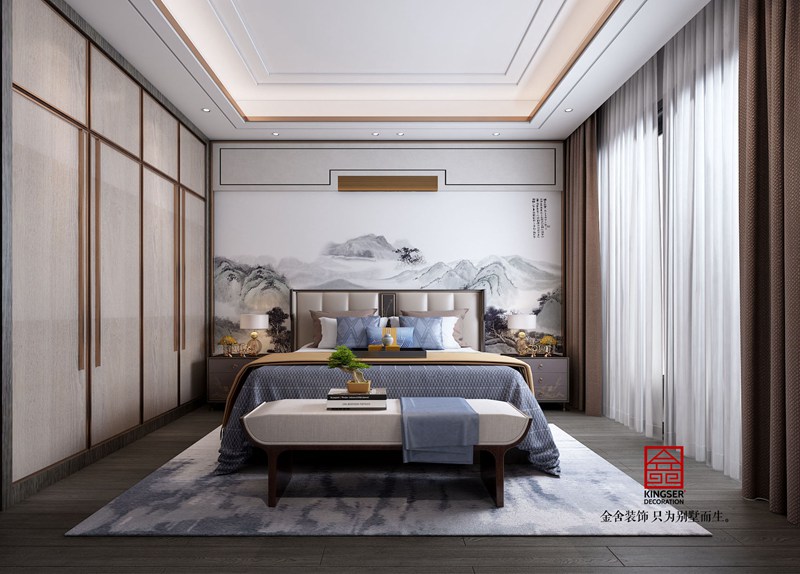 龍湖天宸原著200平中式風(fēng)格