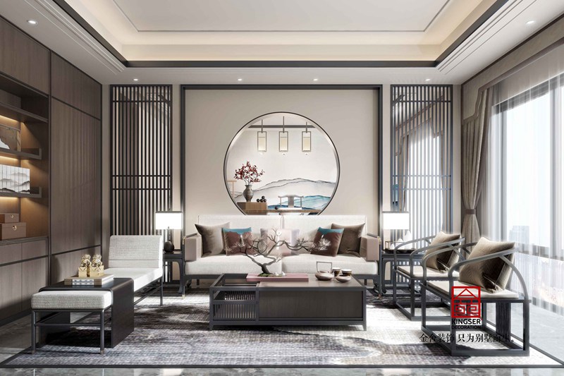 龍湖天宸原著200平中式風(fēng)格