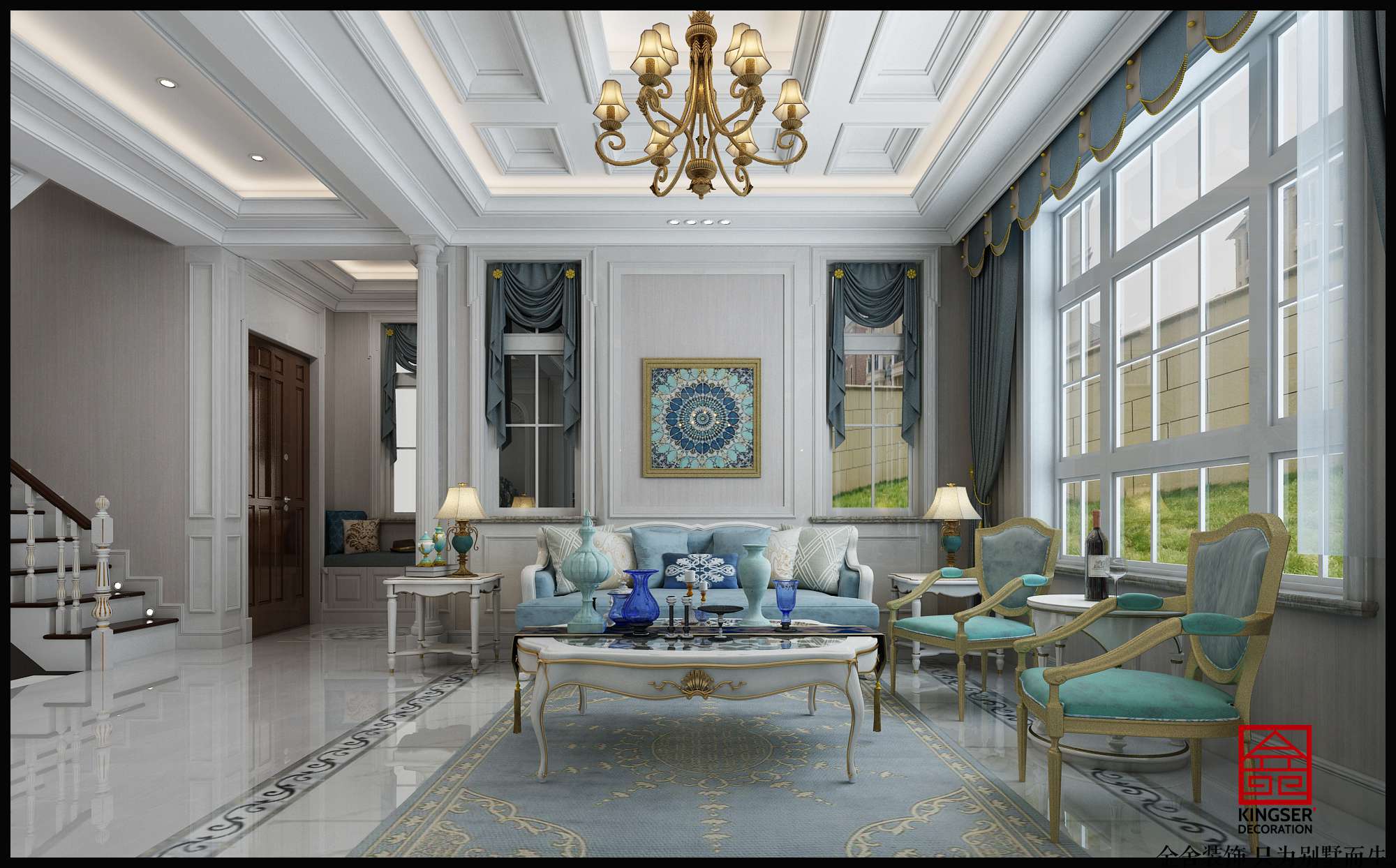 西山林語345平新古典案例欣賞