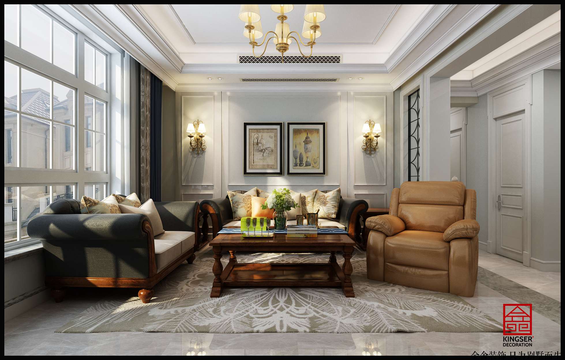 西山林語345平新古典案例欣賞