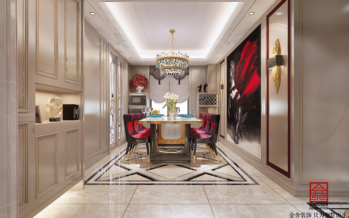 德賢公館212平輕奢風(fēng)格案例