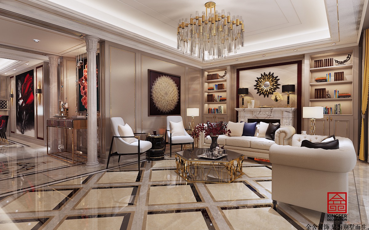 德賢公館212平輕奢風(fēng)格案例