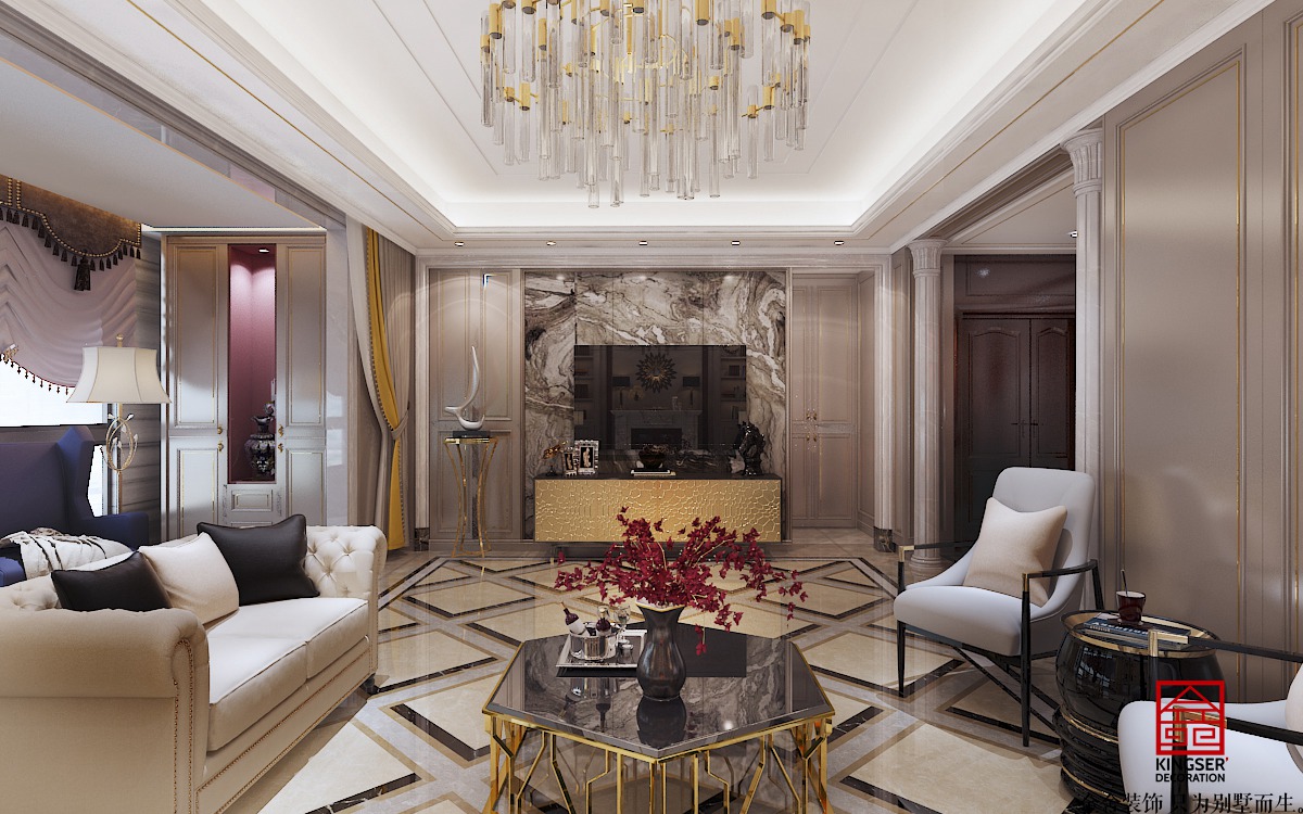 德賢公館212平輕奢風(fēng)格案例