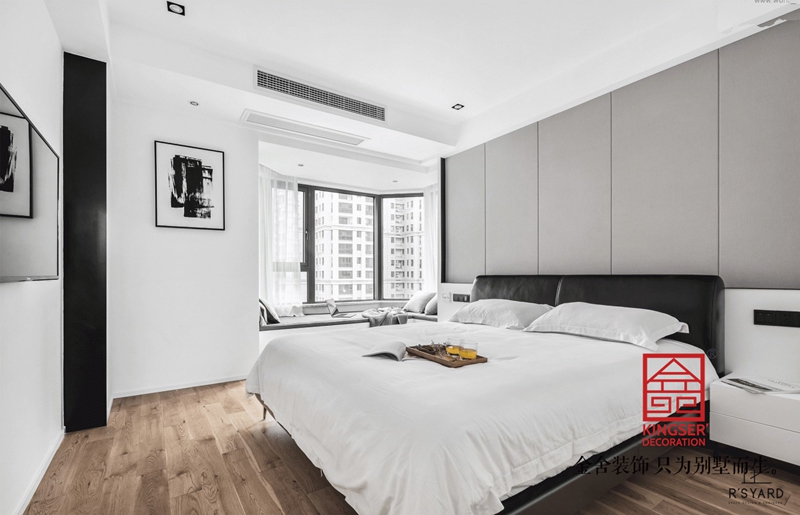 阿爾卡迪亞榮逸院子119平 現(xiàn)代簡約高級(jí)灰裝修設(shè)計(jì)說明案例