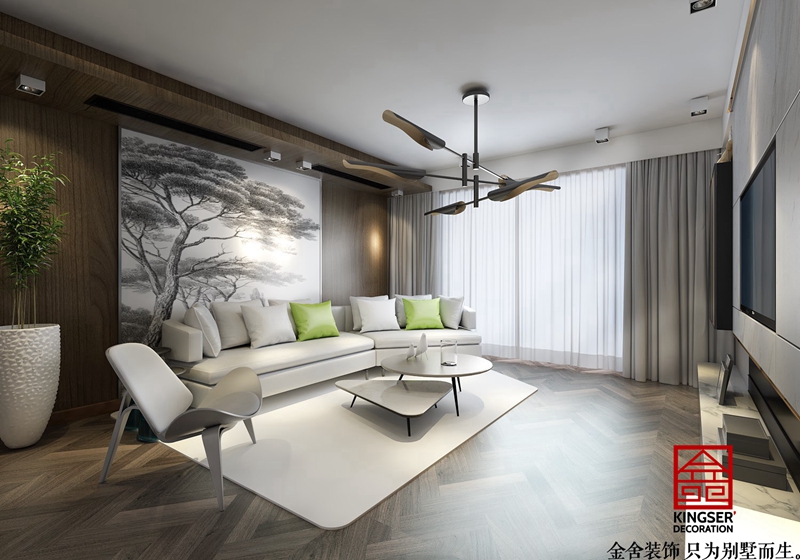 維多利亞三期156平現(xiàn)代簡(jiǎn)約風(fēng)格效果圖