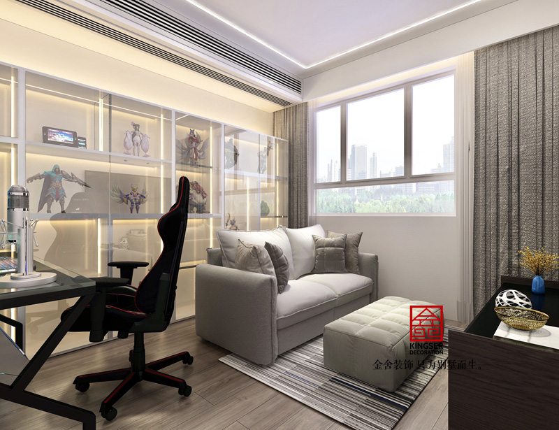 尚賓城173平現(xiàn)代簡(jiǎn)約風(fēng)格裝修效果圖