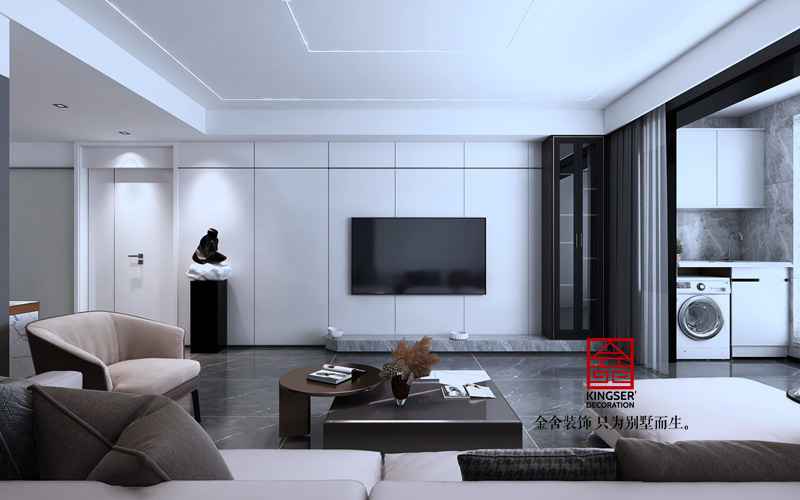 尚賓城173平現(xiàn)代簡(jiǎn)約風(fēng)格裝修效果圖