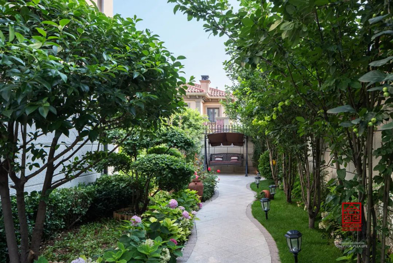 西山林語300㎡歐式風(fēng)格別墅裝修實景圖