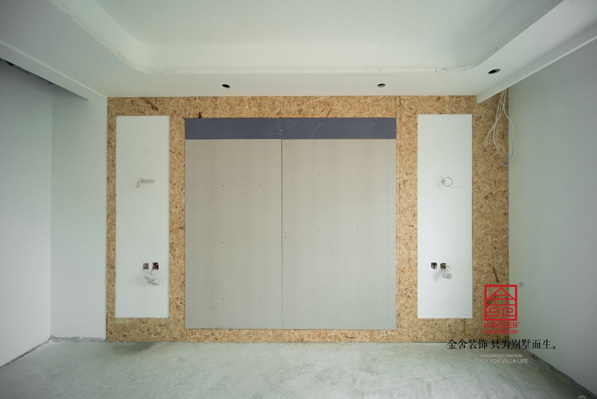 保利西山林語400平油工施工現(xiàn)場