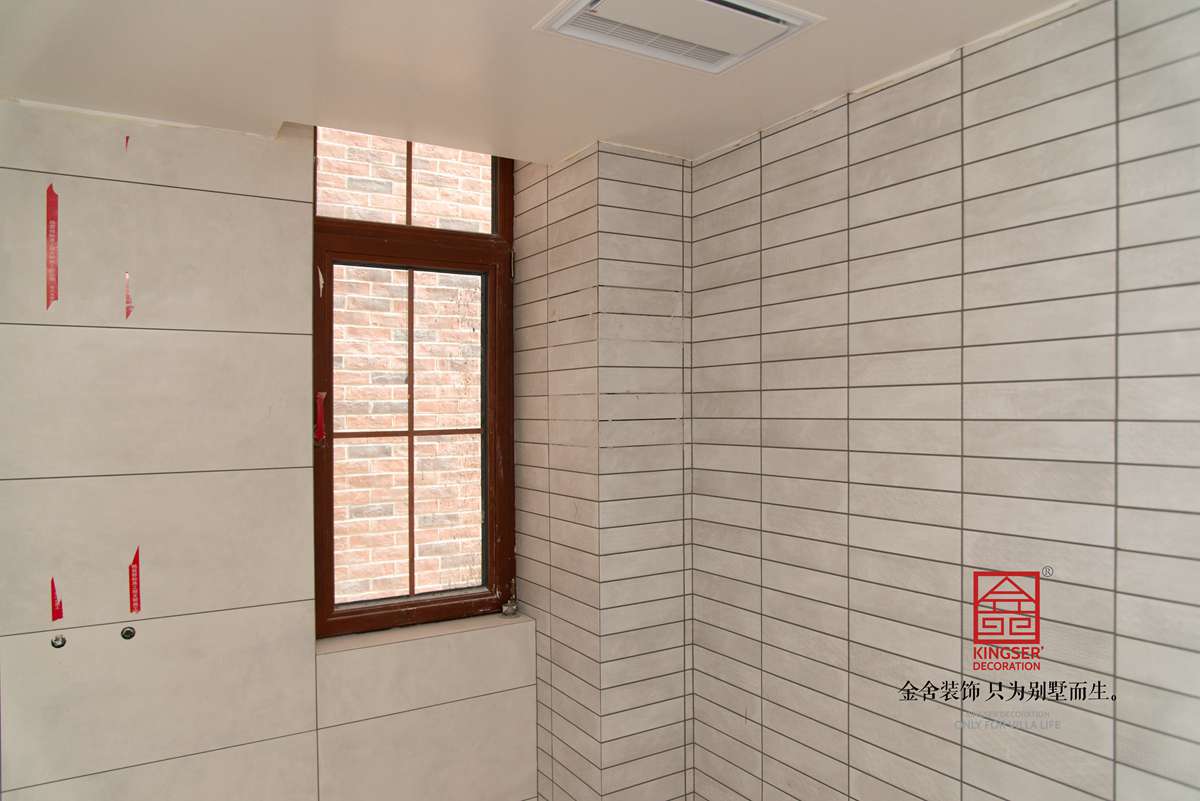 西山林語(yǔ)350平瓦工施工工地實(shí)景