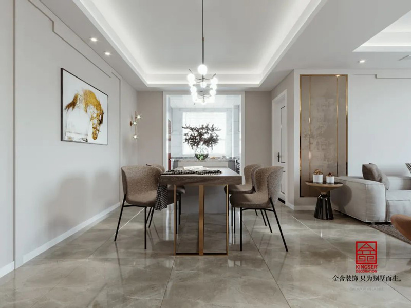 融創(chuàng)中心-輕奢風(fēng)格-餐廳裝修效果圖