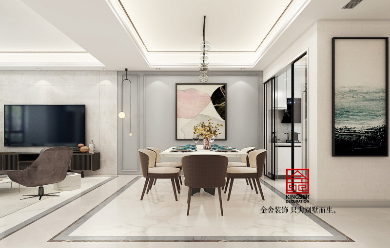 西山林語-極簡風(fēng)格-別墅裝修效果圖