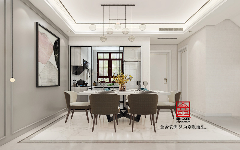 西山林語-極簡風(fēng)格-別墅裝修效果圖