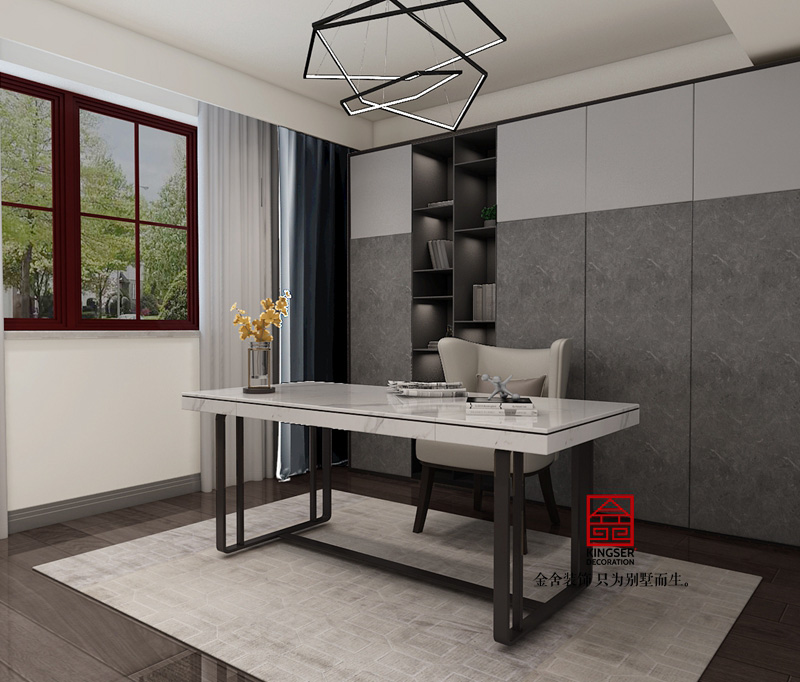 西山林語-極簡風(fēng)格-別墅裝修效果圖