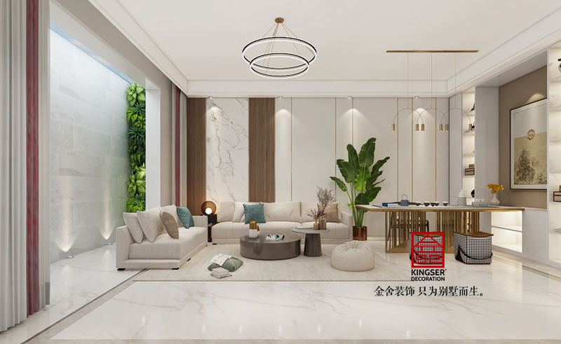 西山林語-極簡風(fēng)格-別墅裝修效果圖