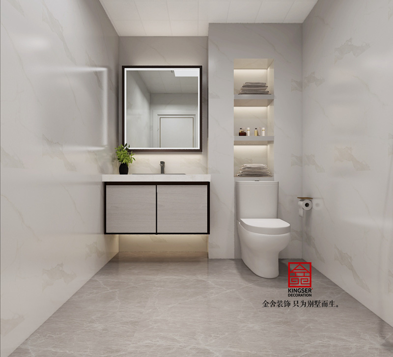 西山林語-極簡風(fēng)格-別墅裝修效果圖