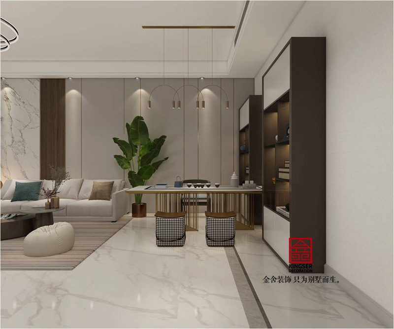 西山林語-極簡風(fēng)格-別墅裝修效果圖